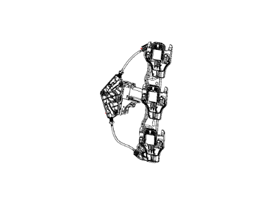 Jeep Grand Cherokee Window Motor - 68079285AA