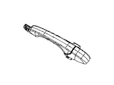 Dodge Durango Door Handle - 1SP27HGNAB
