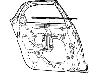 Chrysler PT Cruiser Door Seal - 5067151AA