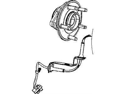 Jeep Wheel Hub - 52109947AE