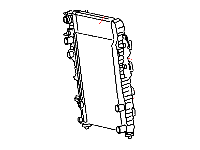 Jeep 52079697AB COOLER Auxiliary Trans. Oil