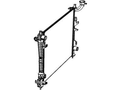 Dodge Durango Radiator - 68232591AB