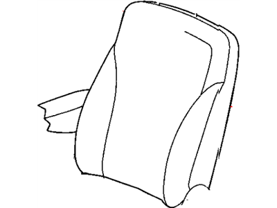 Chrysler 1BZ541L2AA COVER Front Seat Back