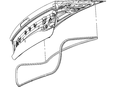 2022 Dodge Charger Weather Strip - 68223542AD