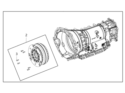 Chrysler Torque Converter - RL283310AA