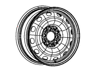 Mopar YX87RXFAA Wheel Steel