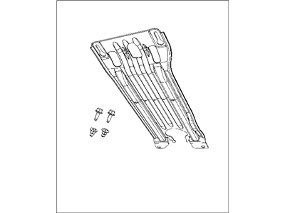Jeep 82210003 SKID PLATE KIT Transmission
