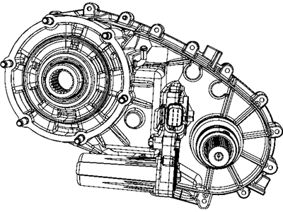 Jeep Transfer Case - 68001378AD