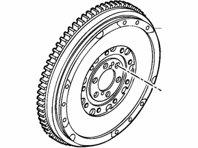 2018 Jeep Compass Flywheel - 68261782AA