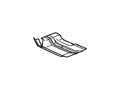 Mopar 55255325AB Sound Absorber, Front Passenger Side