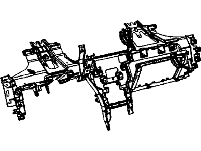 Jeep 5291721AA REINFORCEMENT Instrument Panel