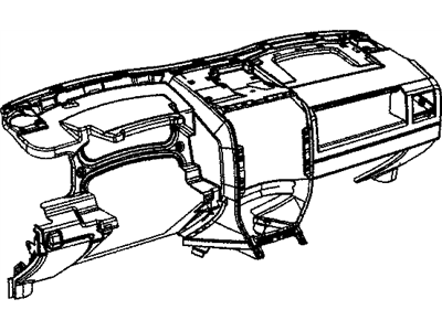 Jeep 1FB981DVAA PANEL Instrument Panel