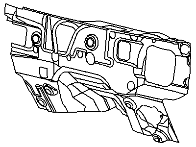 Dodge 5020518AB SILENCER Dash Panel