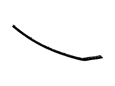 Dodge 68020142AA WEATHERSTRIP Hood to Cowl