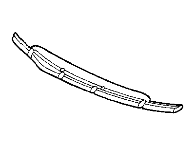 Dodge 4860785AB AIR DAM