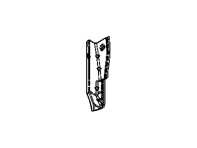 Chrysler 4719895AC EXTENSION D Pillar Lower