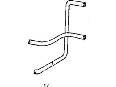 Chrysler Executive Limousine Transmission Oil Cooler Hose - 4266179