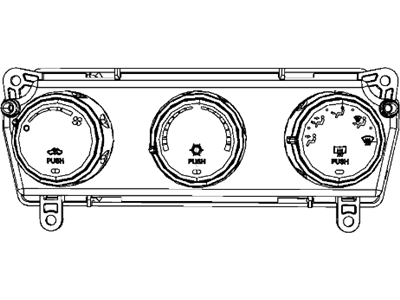 Mopar 55111943AE Heater Control