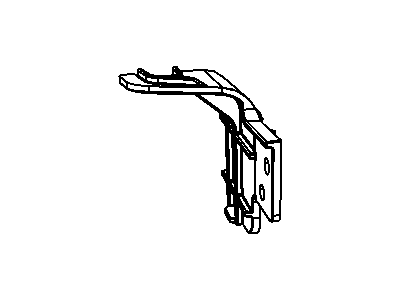 Jeep 5116524AA REINFORCEMENT Antenna Mount