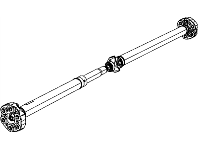 Dodge 68048121AA COUPLING PKG Driveshaft