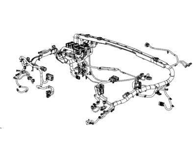 Jeep 68442940AB WIRING Dash