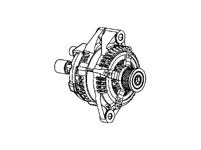Dodge 56029656AA Alternator, Engine