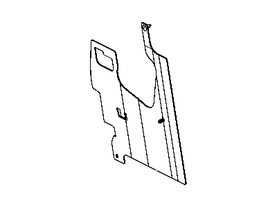 Ram 68166468AA SEAL Radiator Side Air