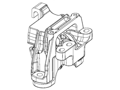 Jeep Cherokee Engine Mount - 68323690AE
