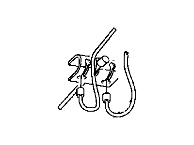 2006 Dodge Caravan Parking Brake Cable - 4721029AL