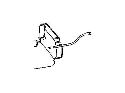 2006 Dodge Caravan Parking Brake Cable - 4721028AJ