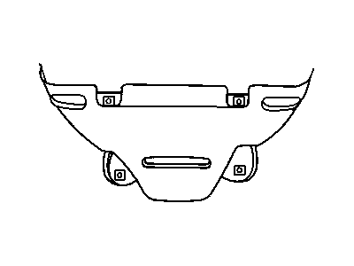 2020 Dodge Journey Exhaust Heat Shield - 4693349AB