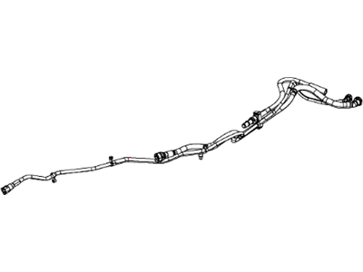 Dodge 68056820AD HOSE Vapor Canister