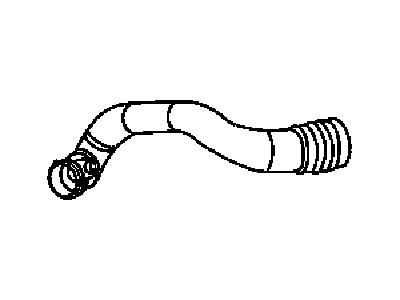 Jeep 53013672AD HOSE Air Cleaner to Turbo