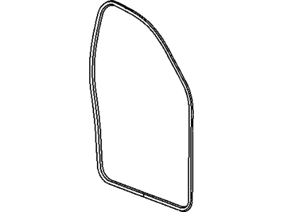Dodge 55275609AF WEATHERSTRIP Door Opening