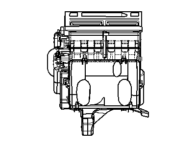 Dodge 4885465AA ACTUATOR A/C and Heater