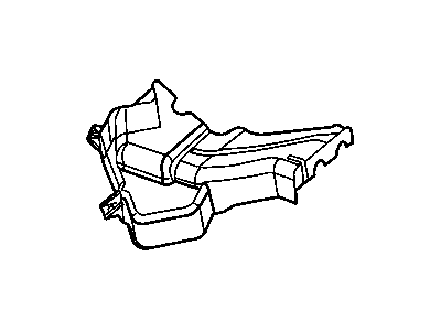 Dodge 4885525AA COVER Heater Core Tubes