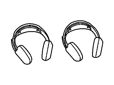 Dodge 5080690AA HEADPHONES Wireless Infrared