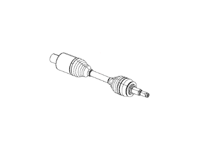 Jeep 52123656AB SHAFT Axle Half