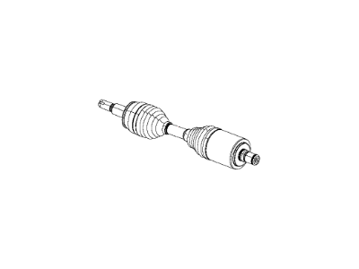 Jeep 52123660AA SHAFT Axle Half