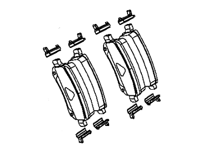 Ram C/V Brake Pad - 2AMV4239AA