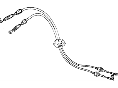 Mopar MB910537 Cable, Gearshift Control