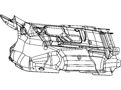 Dodge 55157488AB SHIELD Floor Pan