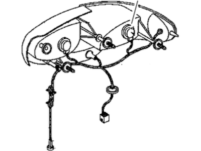 Chrysler Back Up Light - 5288608AB