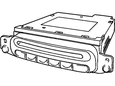 Chrysler 56038659AH PLAYER KIT CD Changer - 6 Disc