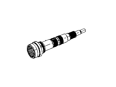 Dodge 68055266AA MAINSHAFT Transfer Case
