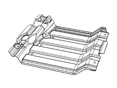 Mopar 5182517AB Belly Pan Transmission