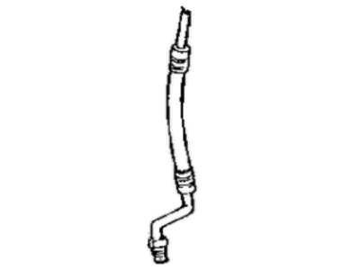 Mopar 4636862 Hose And Tube, Hydraulic Clutch 2.1 L Diesel Engine, 1994
