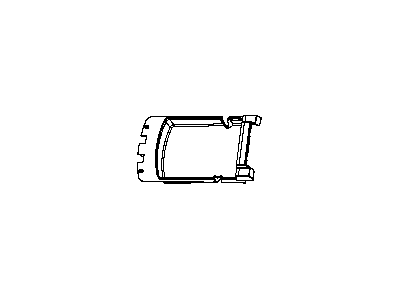 Dodge 1LD971DVAA STORAGE TRAY ARMREST