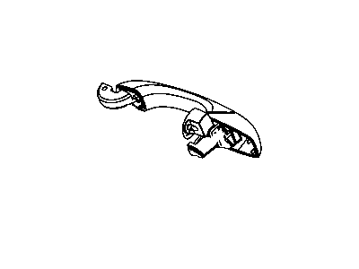 Chrysler 200 Door Handle - 1KR96HWLAB
