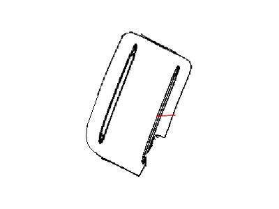 Ram 5NA99HL1AB COVER Rear Seat Back Left